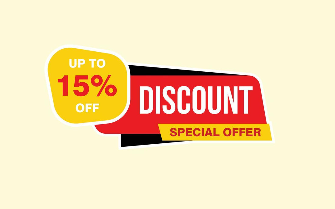 Limited-time offer! Shop now for massive savings! Discount Offer Up to 15%