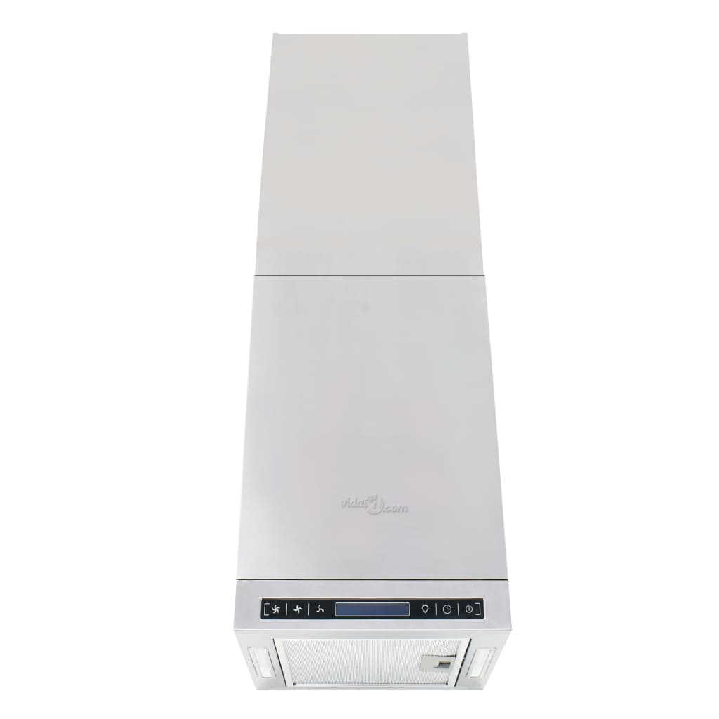 NNEVL Island Range Hood LCD Display Touch Sensor 756 m³/h LED
