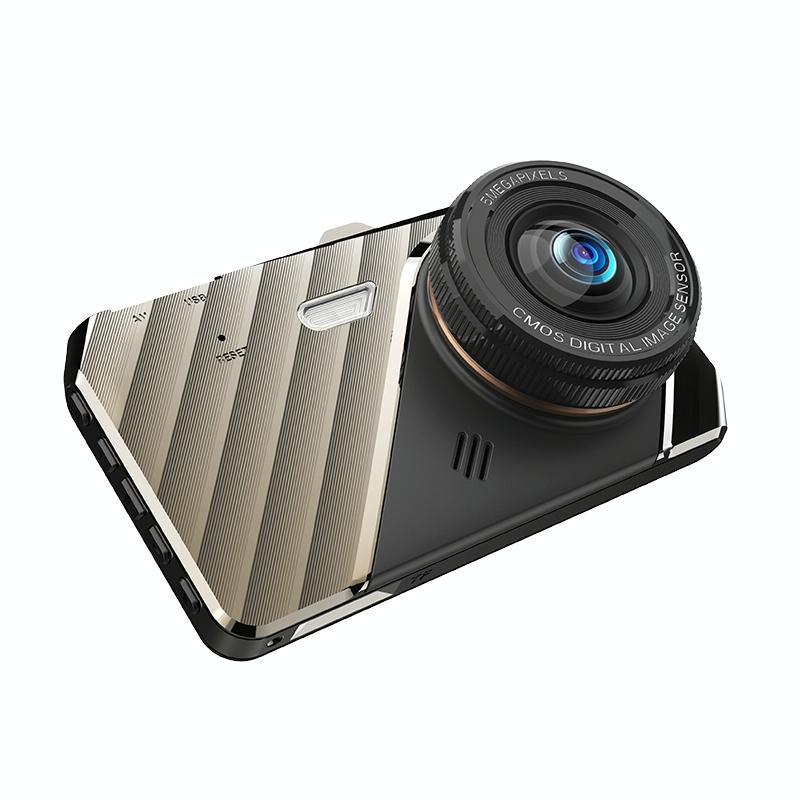 NNEDSZ 4 Hd 1080P Dual-Lens Car Recorder With Night Vision