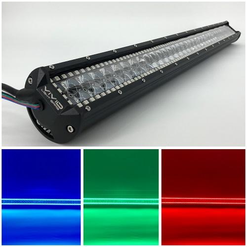 4D RGB Halo Led Light Bar- slide bracket