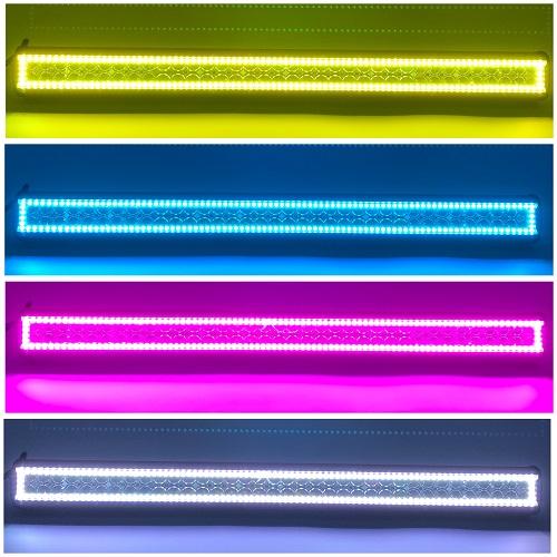 4D RGB Halo Led Light Bar- slide bracket