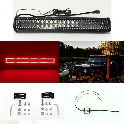 4D RGB Halo Led Light Bar- slide bracket